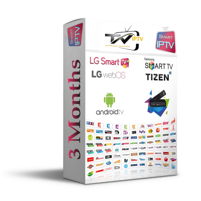 3 Months VIP IPTV 3 Devices